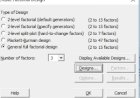 How to create A factorial design in Minitab:-2