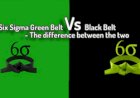Difference between Green Belt and Black Belt Project