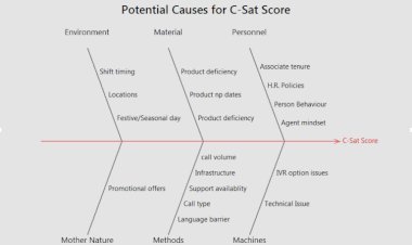 FIshbone Diagram on C-Sat Score
