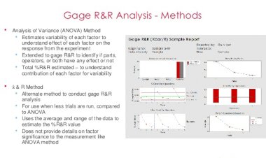 When the Data is Continuous but not Normal then How should We go about Conducting the RnR Anova ?