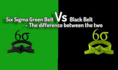 Difference between Green Belt and Black Belt Project