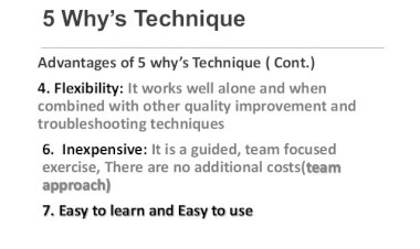 A Humorous Look at 5 Why...