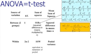 What are the prerequisite before doing a Anova test?